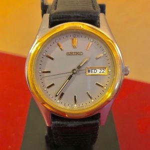 Seiko 40mm Quartz Watch